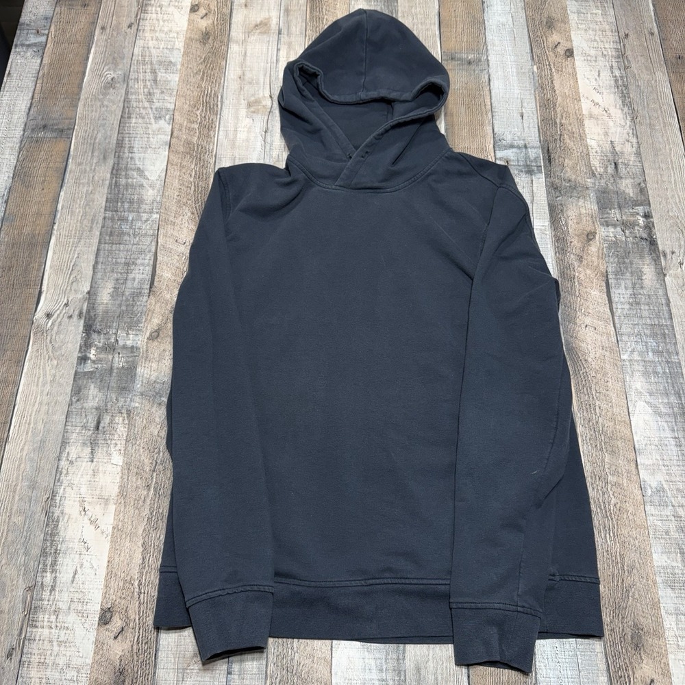 Cuts Hyperloop Hoodie Men Large Navy Blue Pullover Performance Sweatshirt